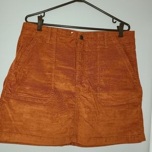 Corduroy Skirt
